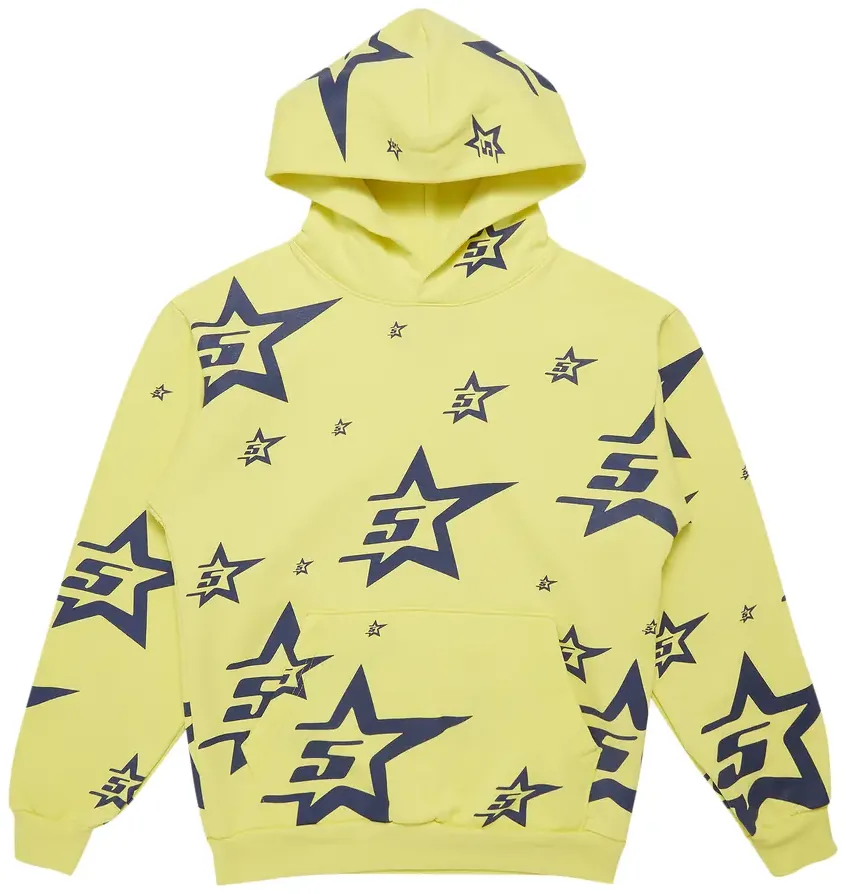 Sp5der 5Star Hoodie Yellow 1