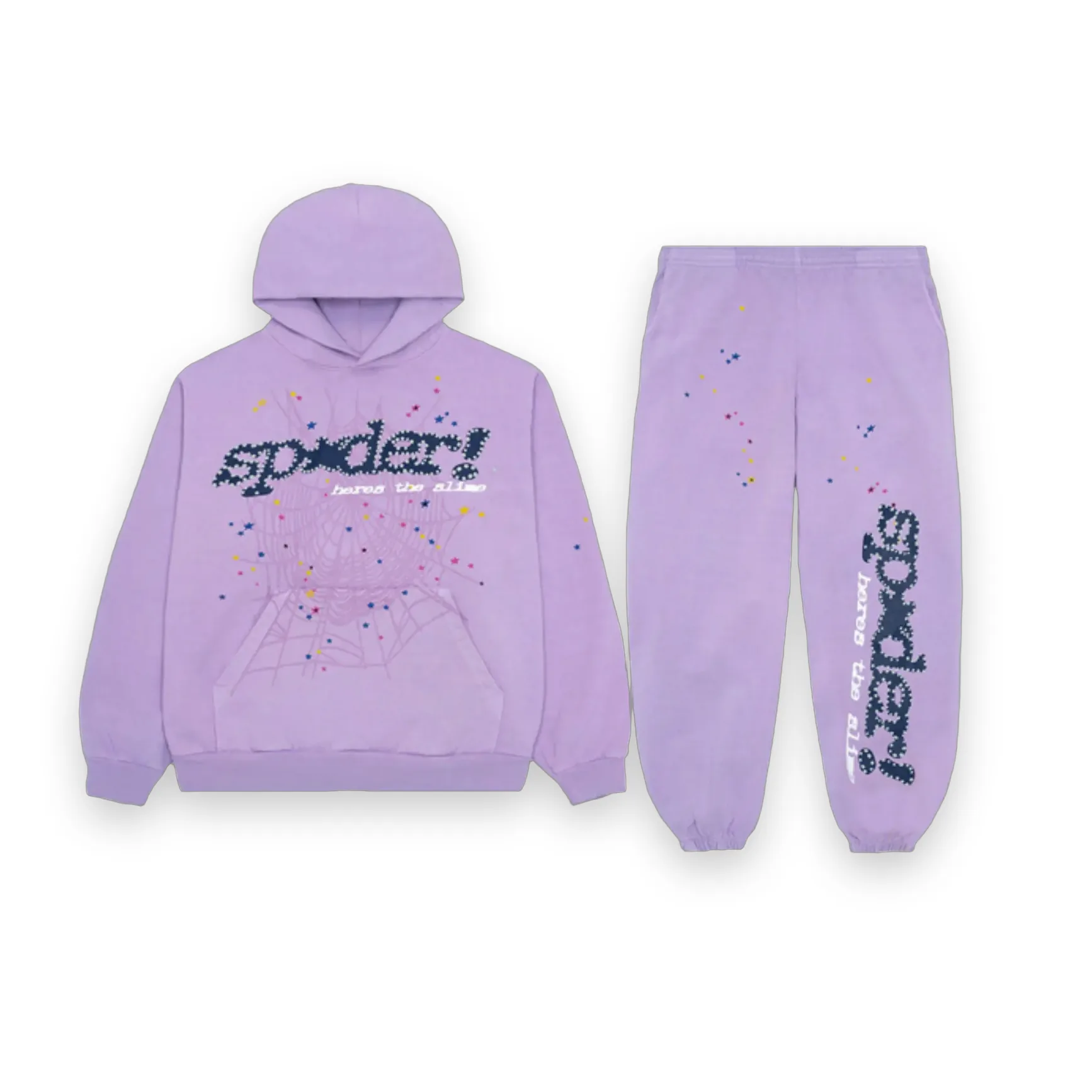 Sp5der Acai Tracksuit Purple 1