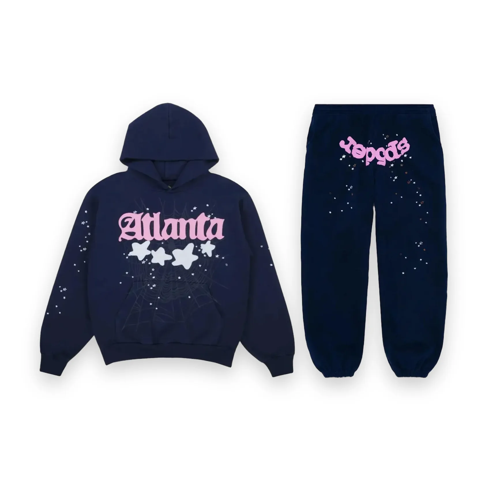 Sp5der Atlanta Tracksuit Navy 1