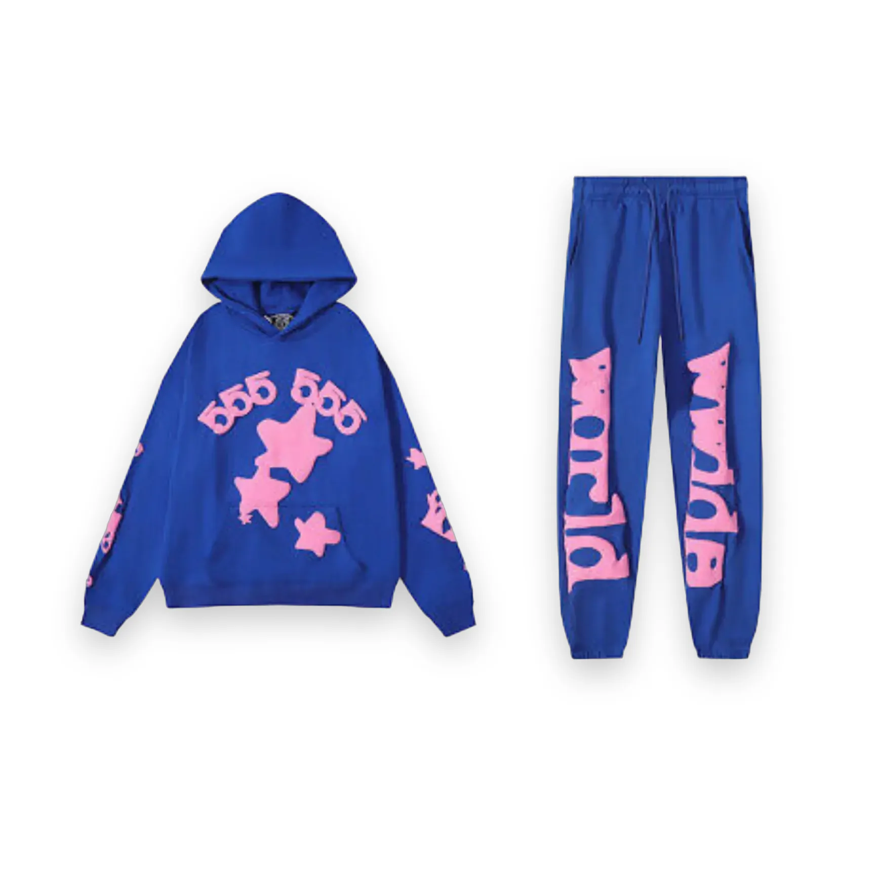 Sp5der Beluga Tracksuit Blue 1