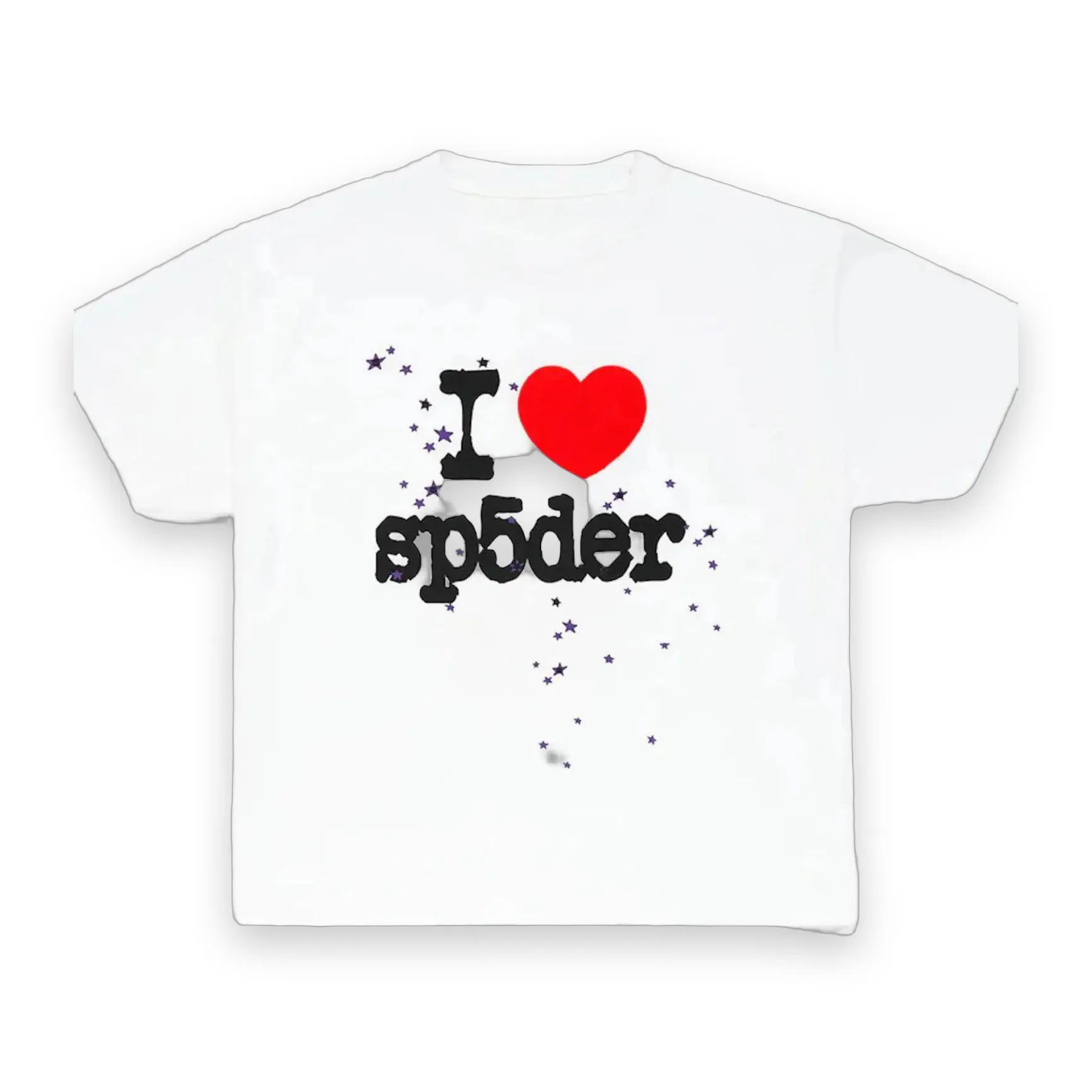 Sp5der I Heart SP5DER Tee White 1