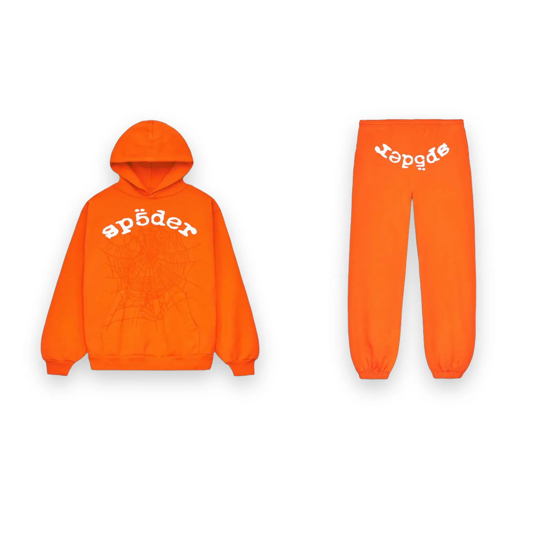 Sp5der LEGACY Tracksuit Orange 1