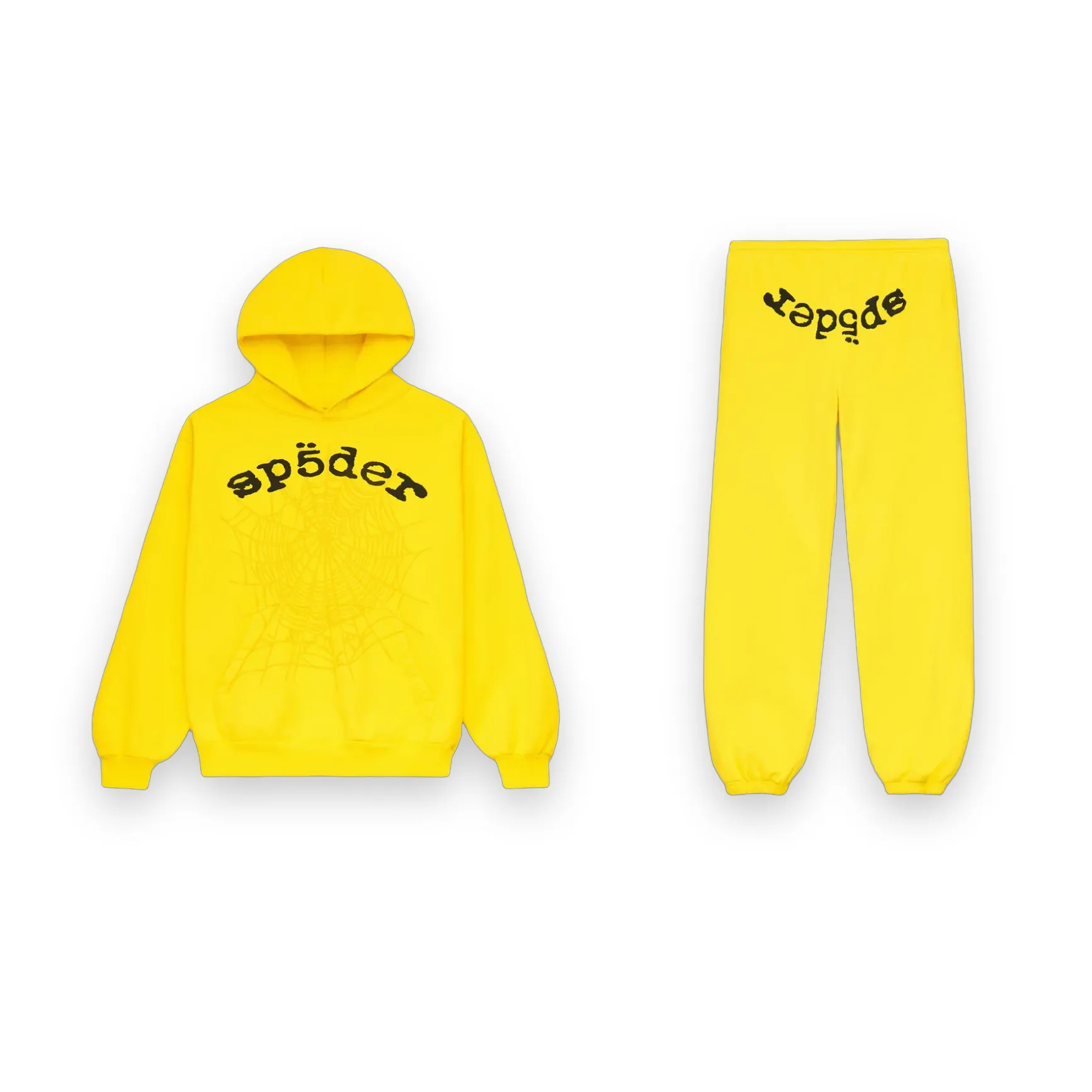 Sp5der LEGACY Tracksuit Yellow 1
