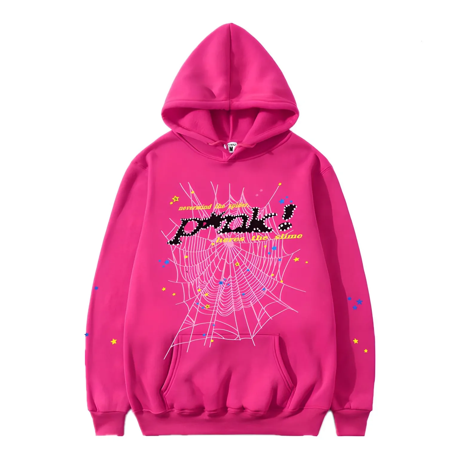 Sp5der P*NK Hoodie Pink 1