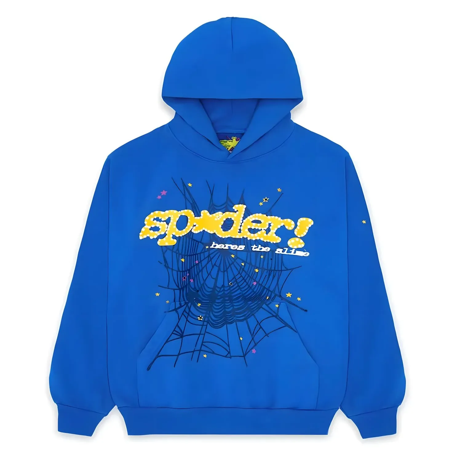 Sp5der TC Hoodie Blue 1