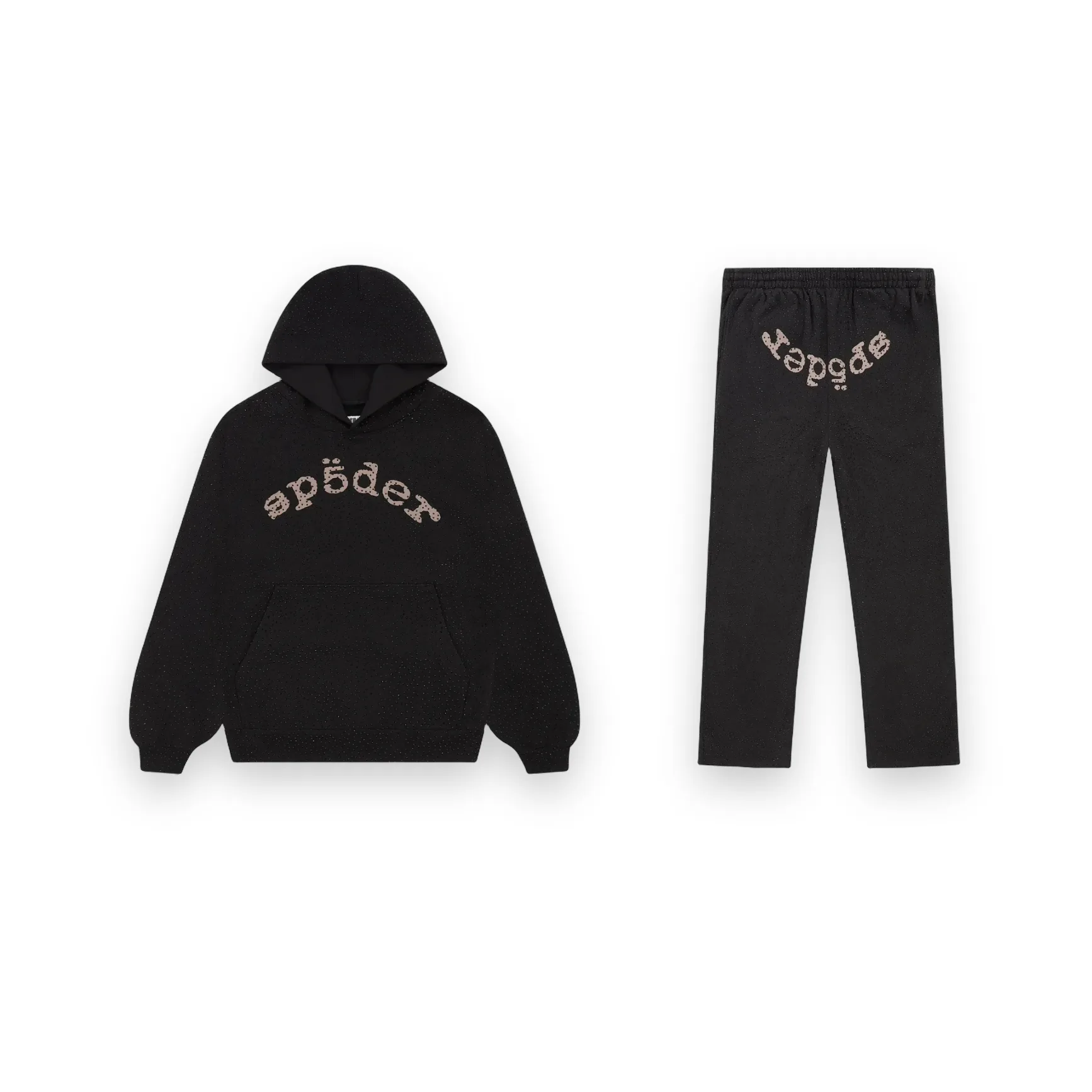 Sp5der VVS Tracksuit Black 1