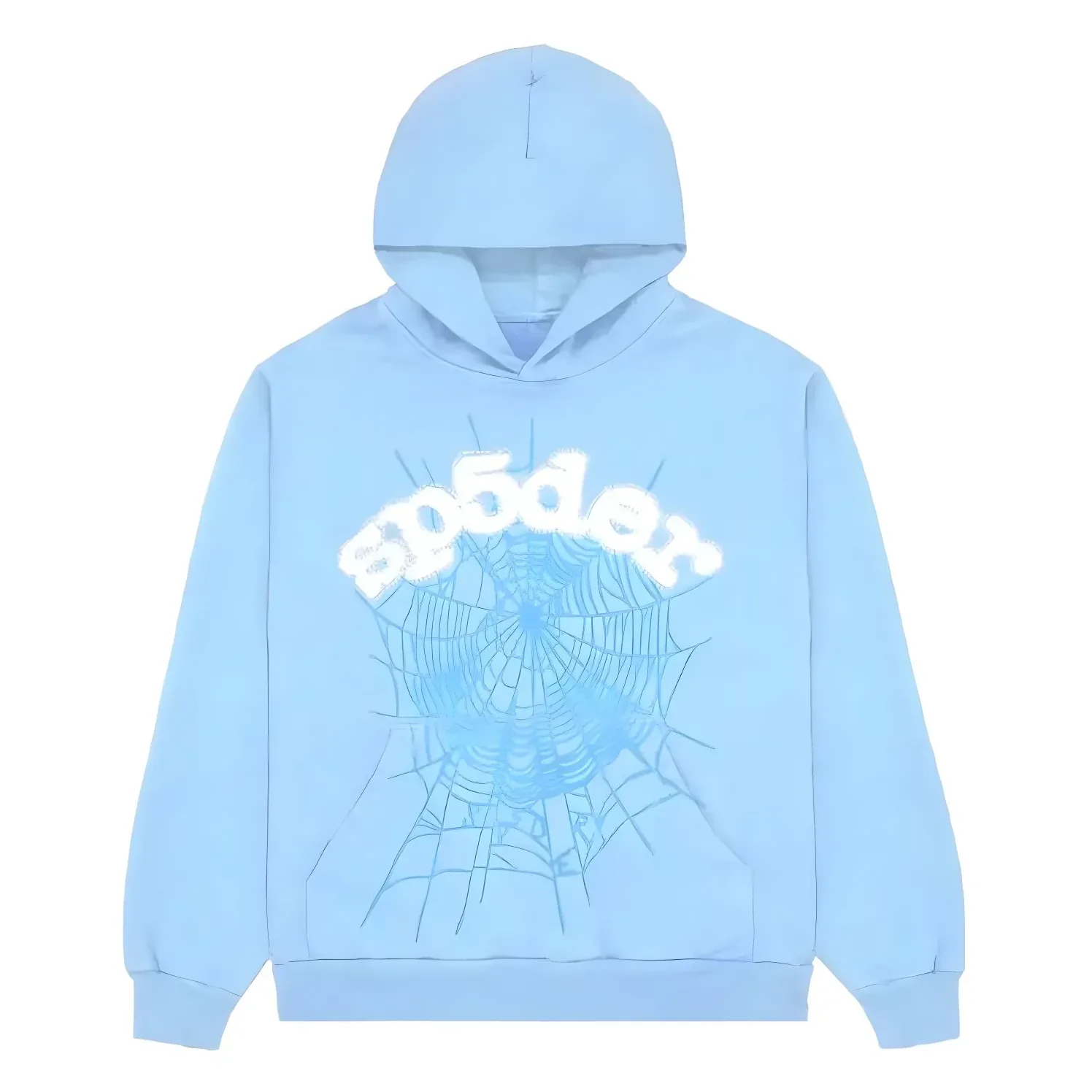 Sp5der Web Hoodie Sky Blue 1