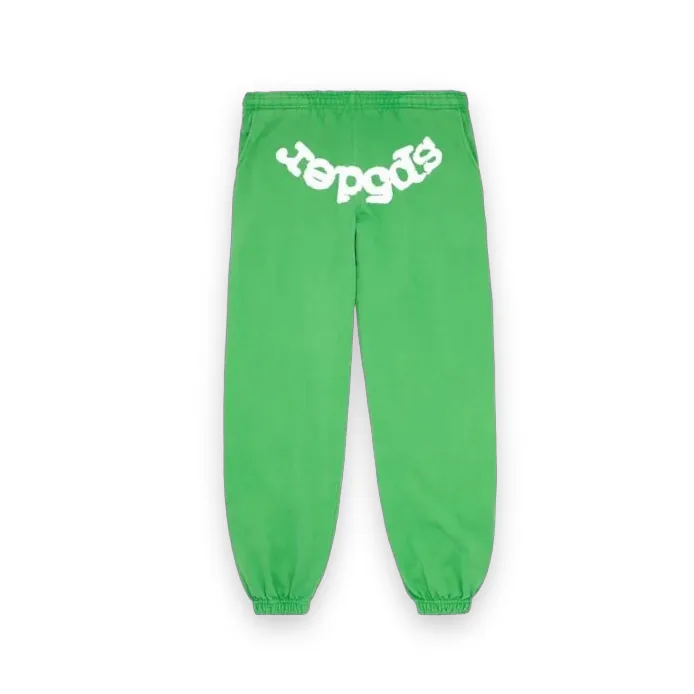Sp5der Websuit Sweatpant Green 1